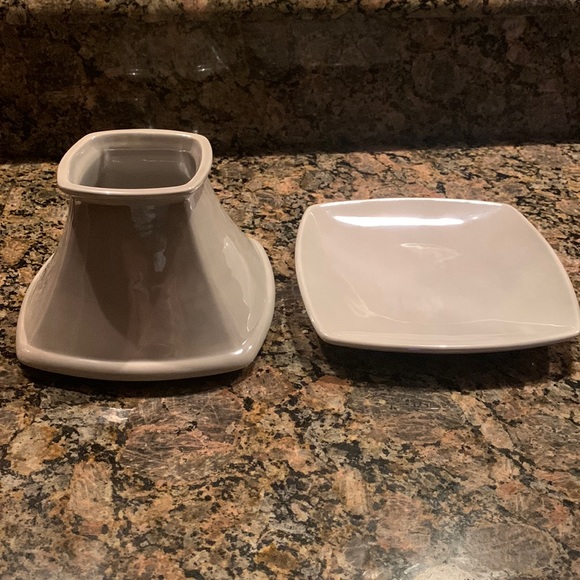 Yankee Candle Shade and Plate